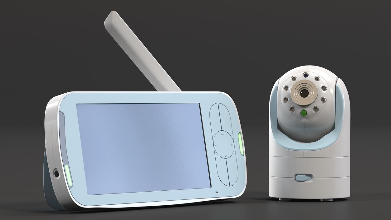 Baby Monitors Collection 3D model