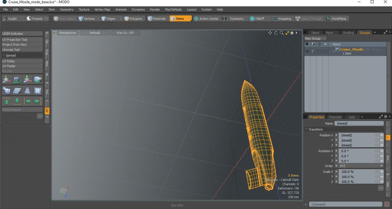 Cruise Missile 3D model