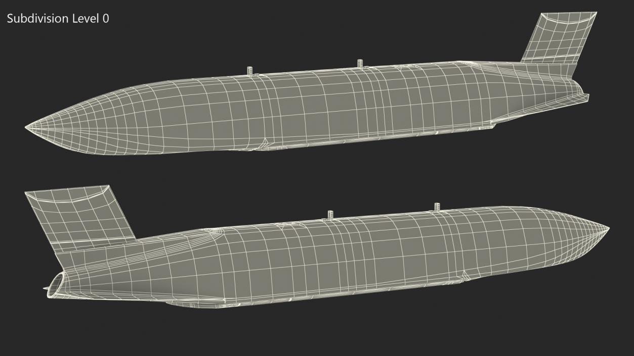 Cruise Missile 3D model