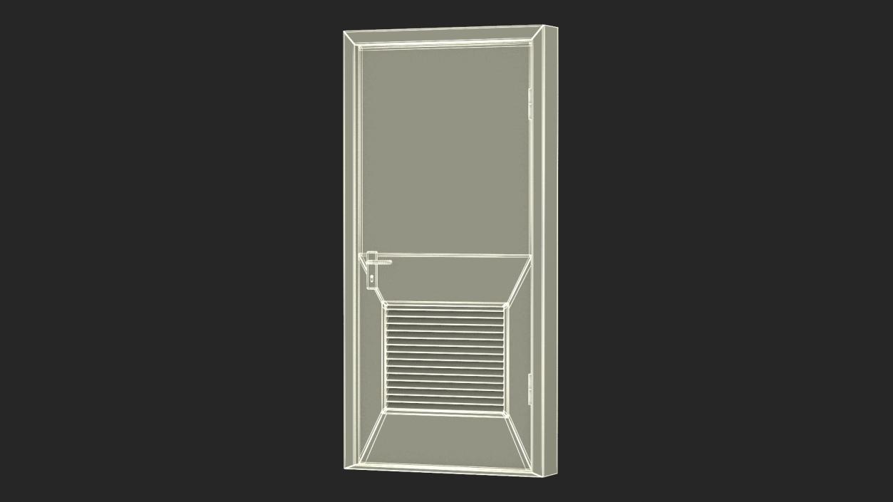 3D Fire Exit Doors Collection