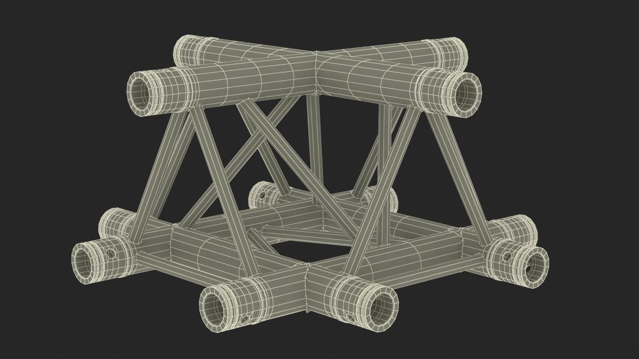 3D Corner Truss Modular Triangular 2 model