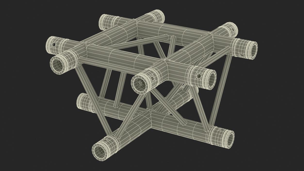 3D Corner Truss Modular Triangular 2 model