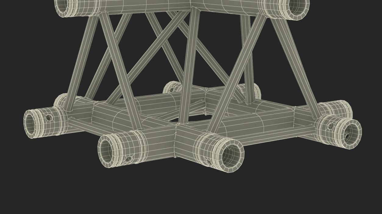 3D Corner Truss Modular Triangular 2 model