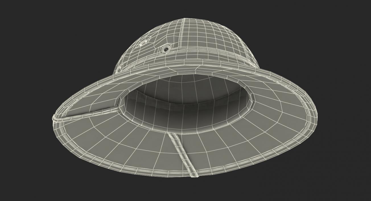 Vietnam Pith Helmet 3D model