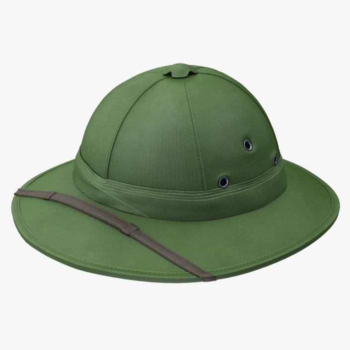 Vietnam Pith Helmet 3D model