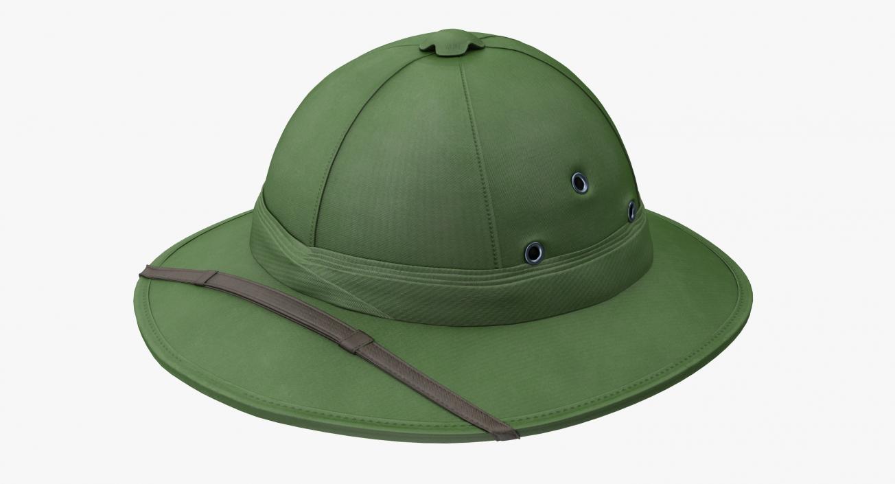 Vietnam Pith Helmet 3D model