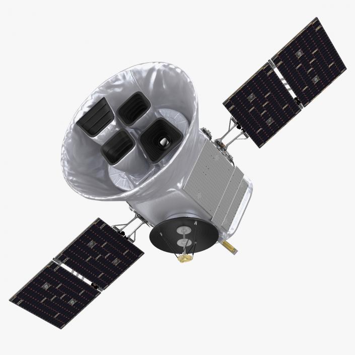 3D model TESS Space Telescope