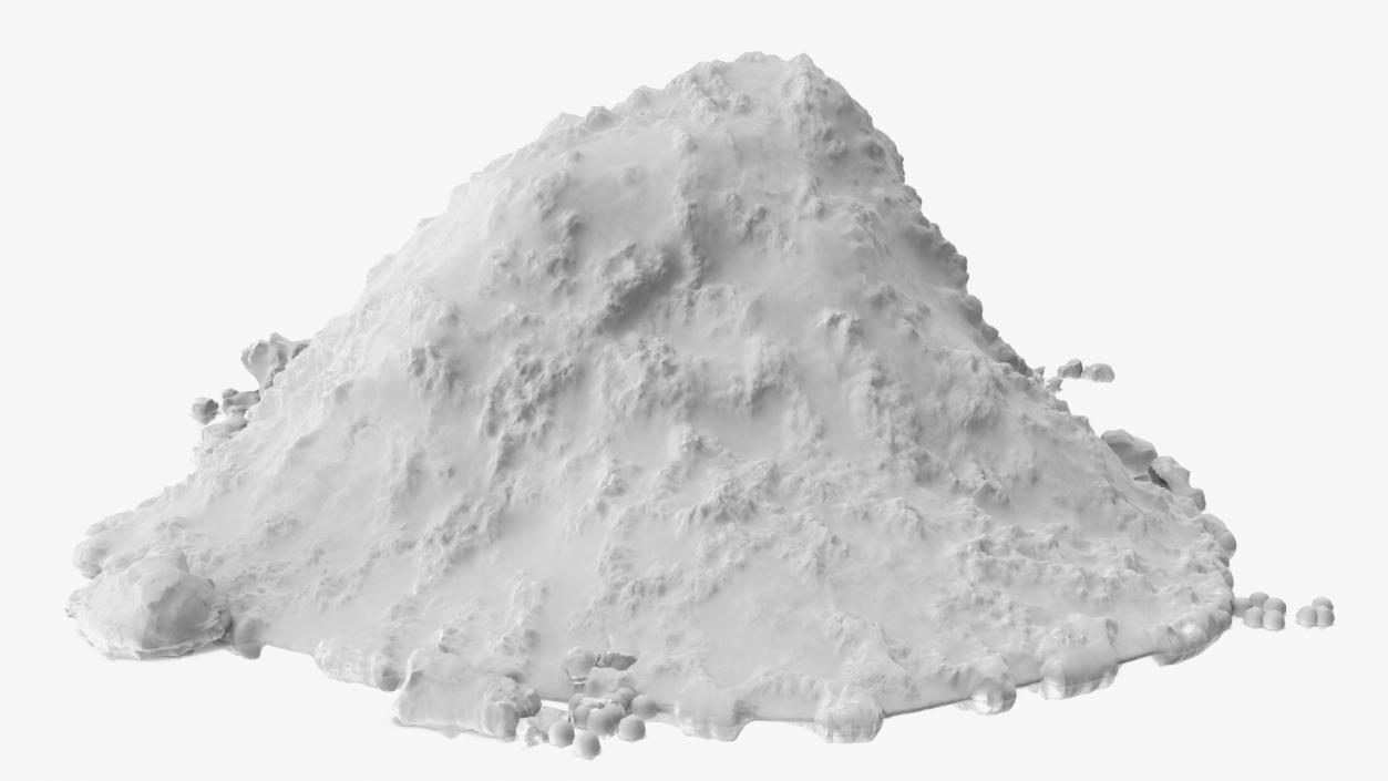 Pile of Snow 3D