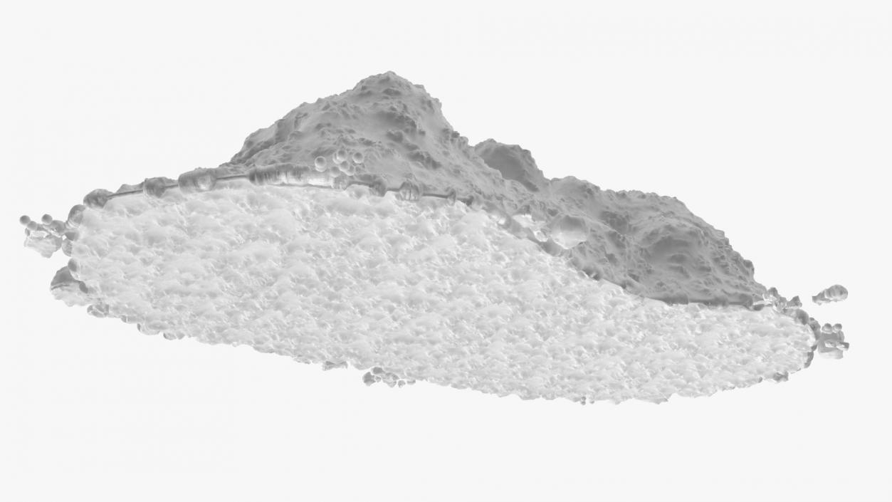 Pile of Snow 3D