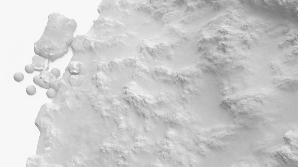 Pile of Snow 3D