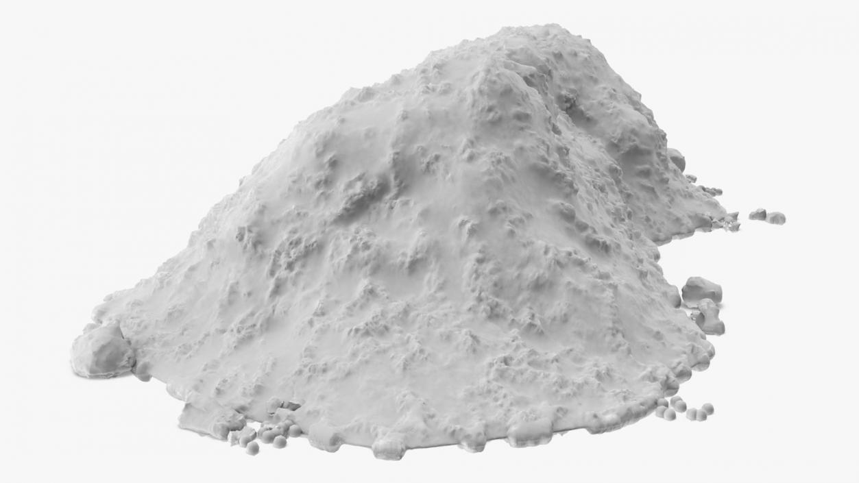 Pile of Snow 3D