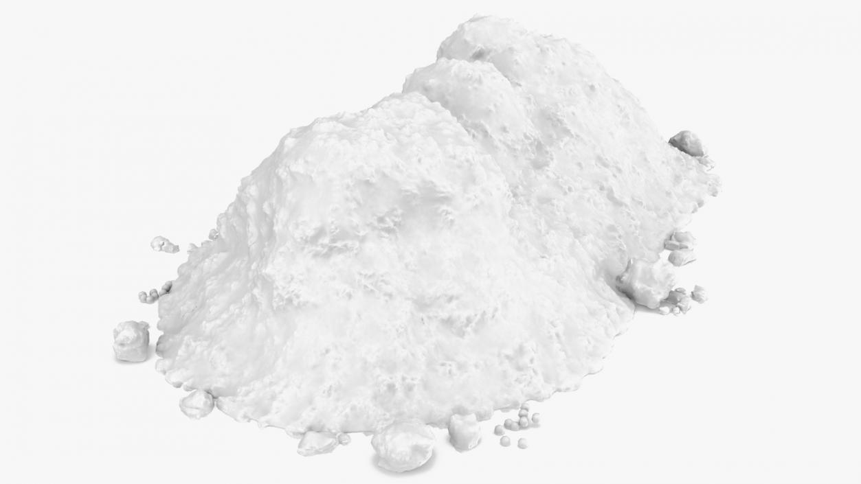 Pile of Snow 3D