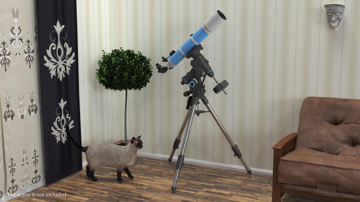 3D Sky-Watcher Pro 120ED Telescope