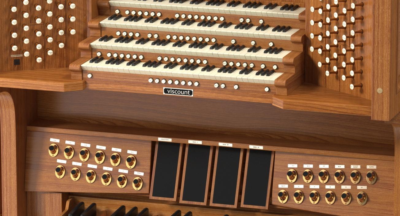 3D Keyboard Instruments 3D Models Collection