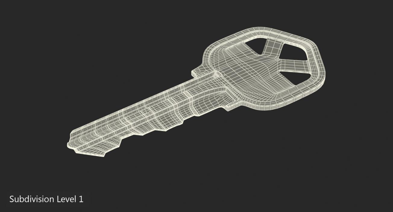 3D model Door Key