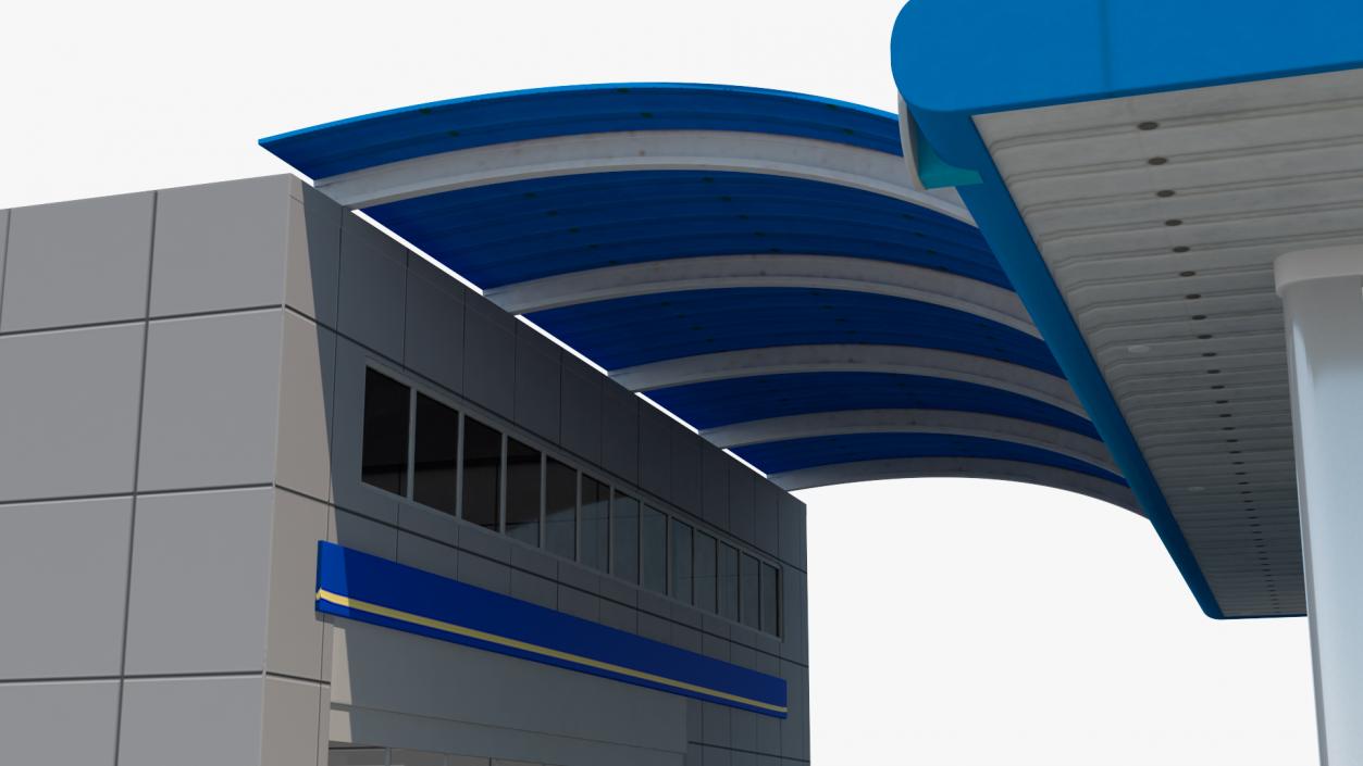 3D Petrol Stations Collection 2 model