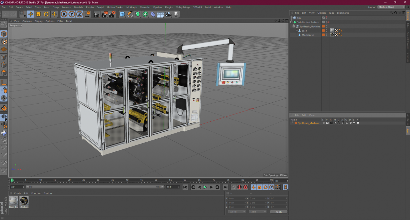 Synthesis Machine 3D