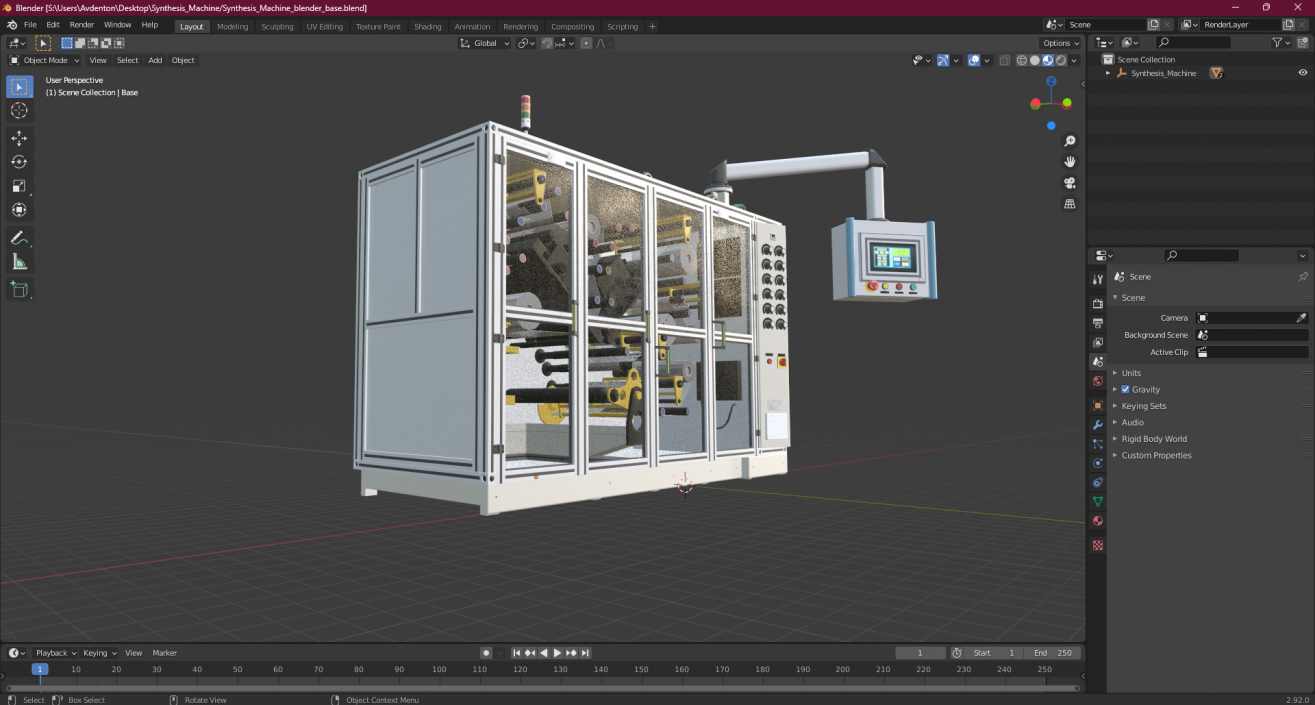 Synthesis Machine 3D