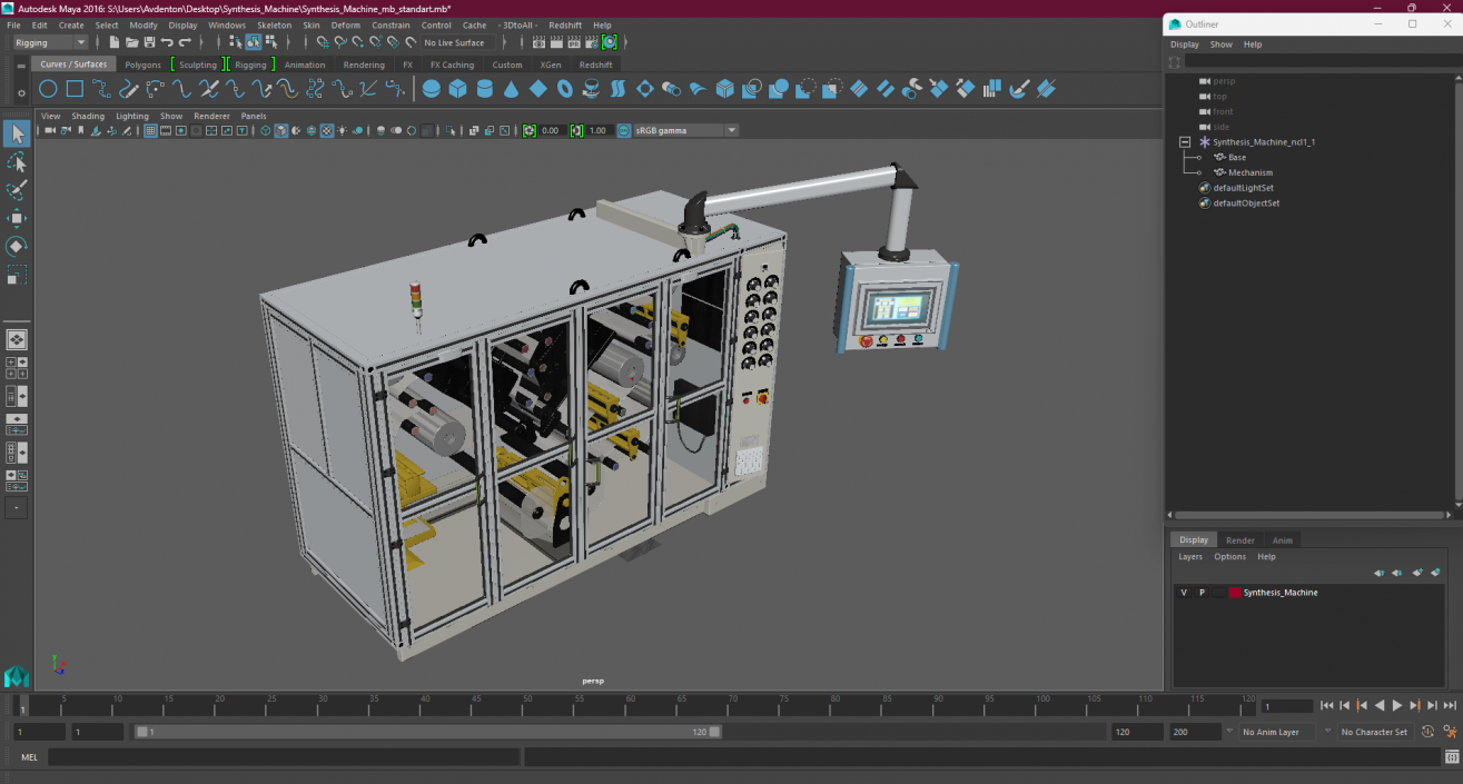 Synthesis Machine 3D