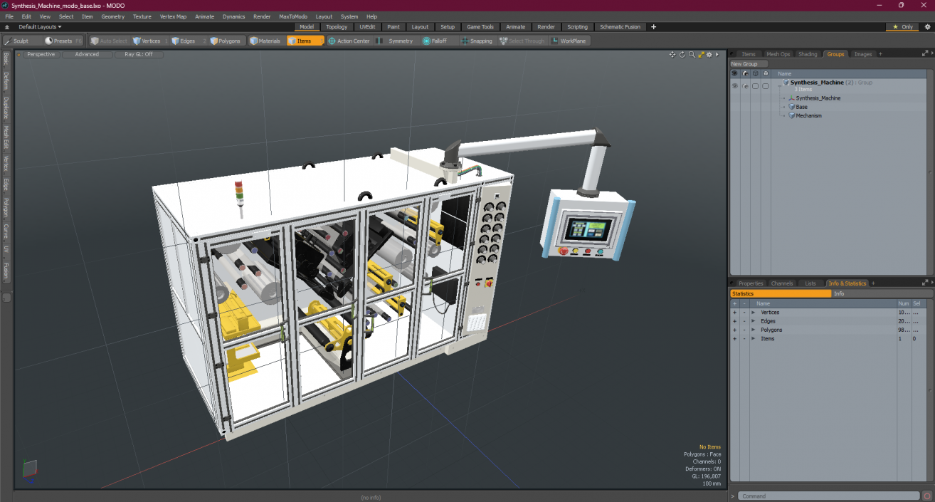 Synthesis Machine 3D