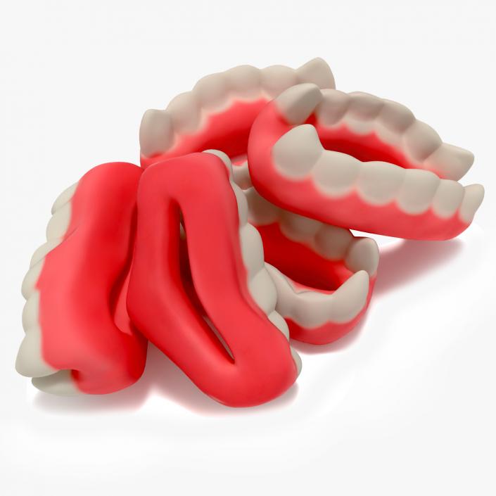 Double Teeth Gummy Candies Batch 2 3D model