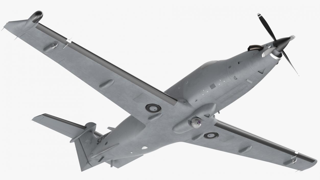 3D Special Operations Aircraft Draco model