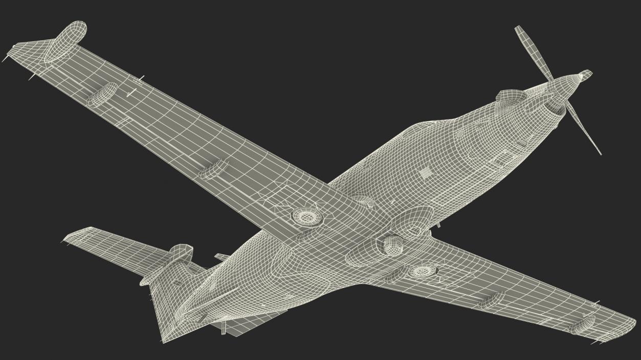 3D Special Operations Aircraft Draco model