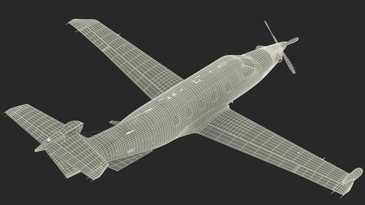 3D Special Operations Aircraft Draco model