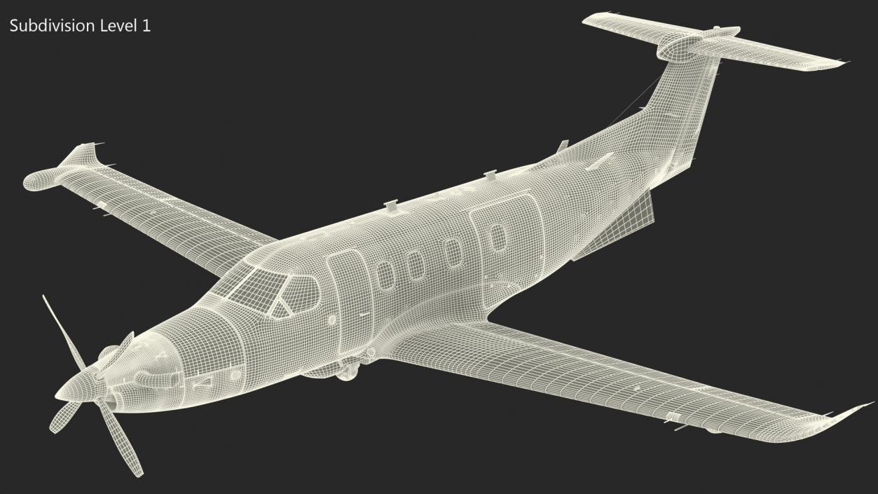 3D Special Operations Aircraft Draco model