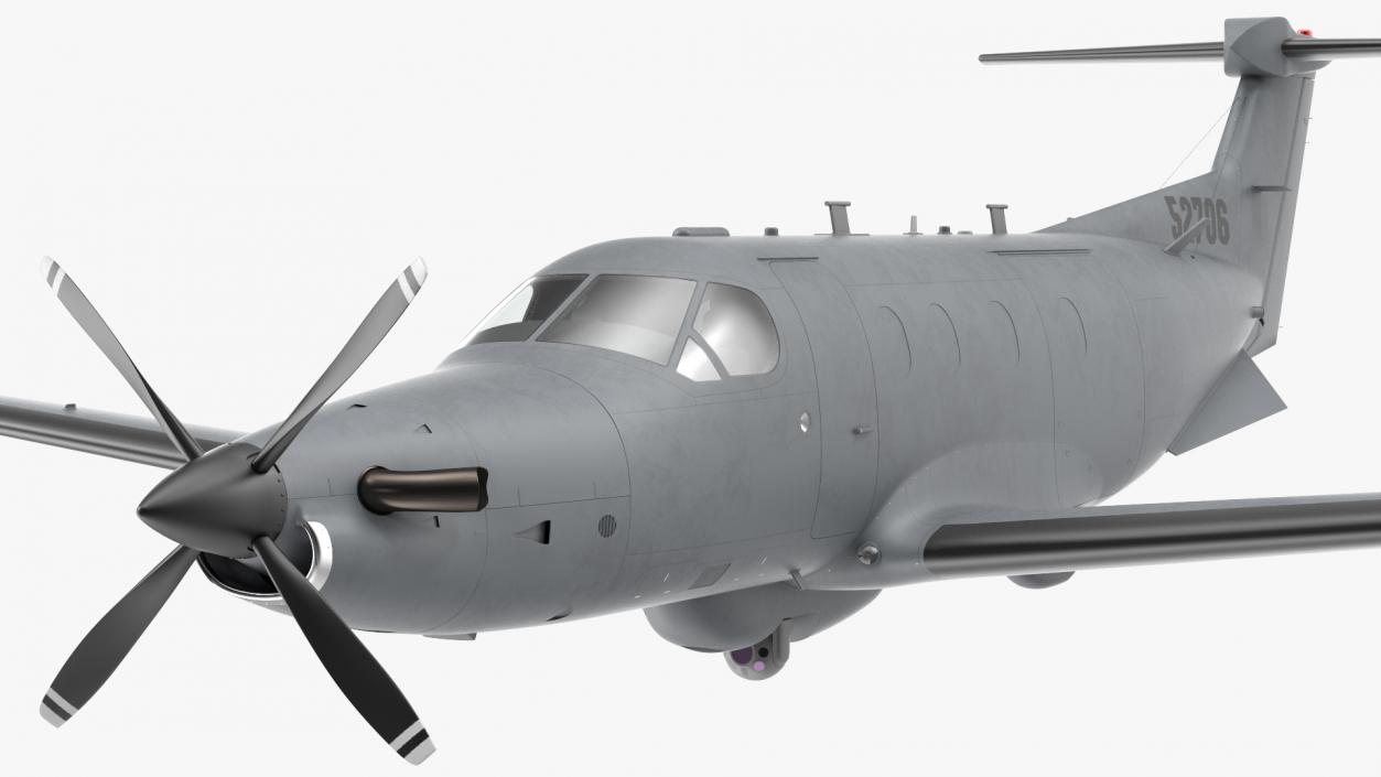 3D Special Operations Aircraft Draco model