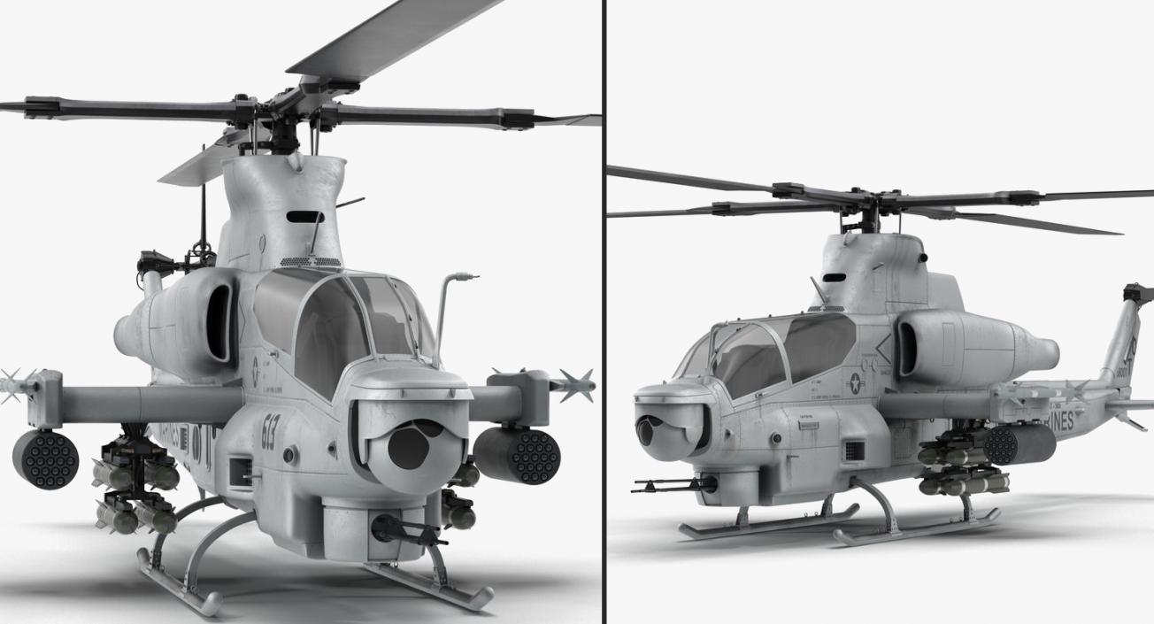 US Military Aircrafts Collection 3 3D model