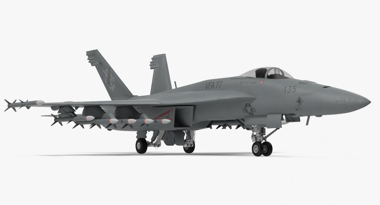 US Military Aircrafts Collection 3 3D model