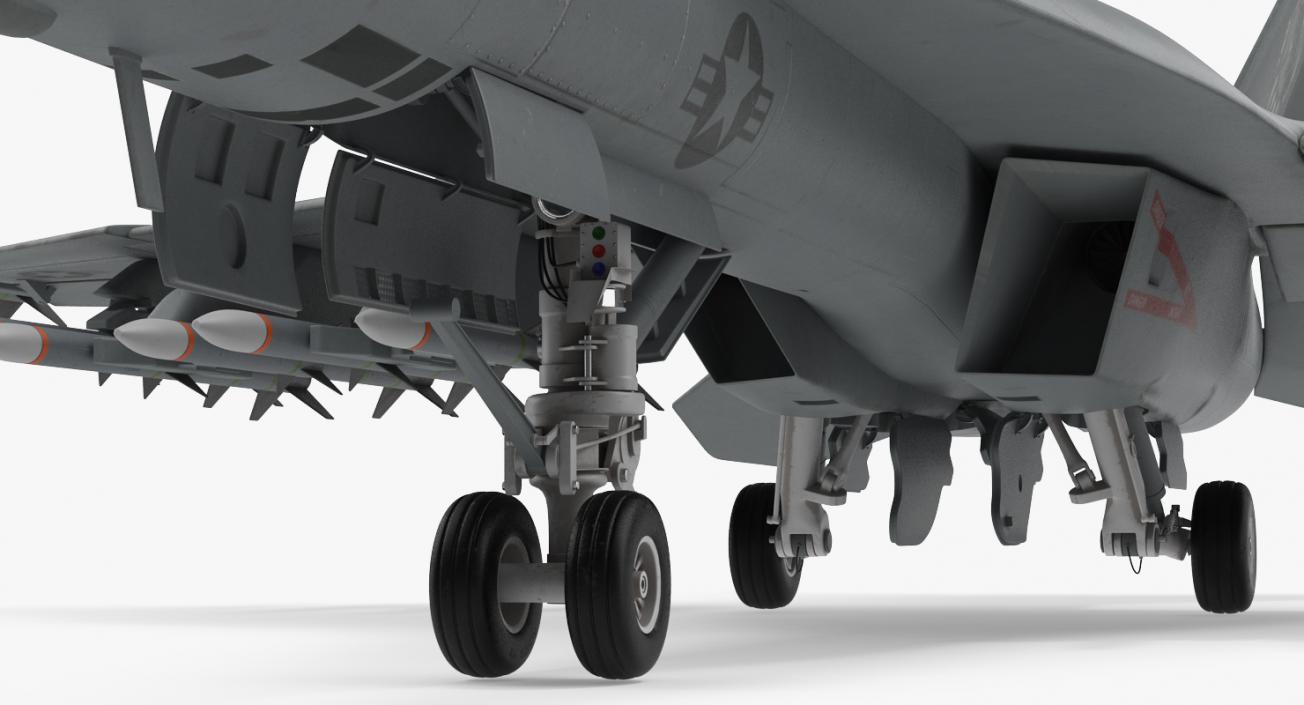 US Military Aircrafts Collection 3 3D model