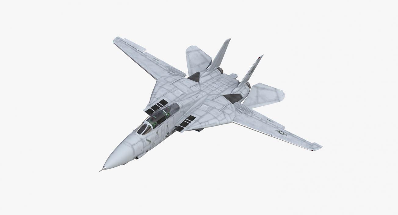 US Military Aircrafts Collection 3 3D model