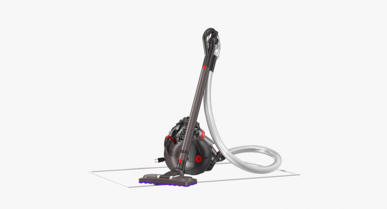 3D Dyson Big Ball Vacuum Cleaner Rigged