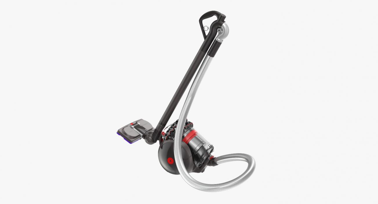 3D Dyson Big Ball Vacuum Cleaner Rigged