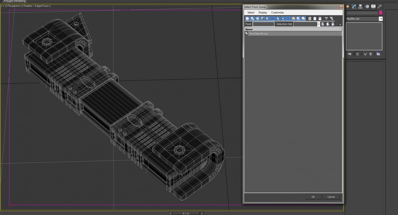 3D model Anodized Ram Hydraulic Cylinder 7 Sci-Fi