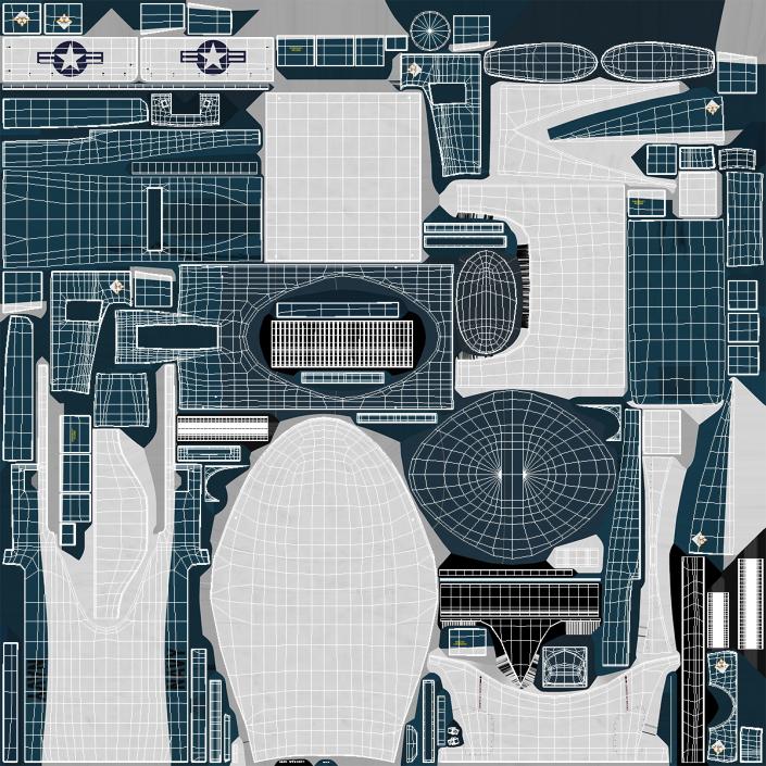 Northrop Grumman MQ-4C Triton 3D model