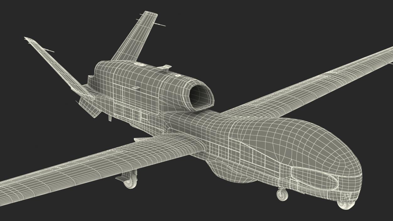 Northrop Grumman MQ-4C Triton 3D model