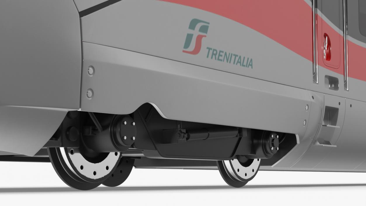 Frecciarossa 1000 High Speed Train 3D model