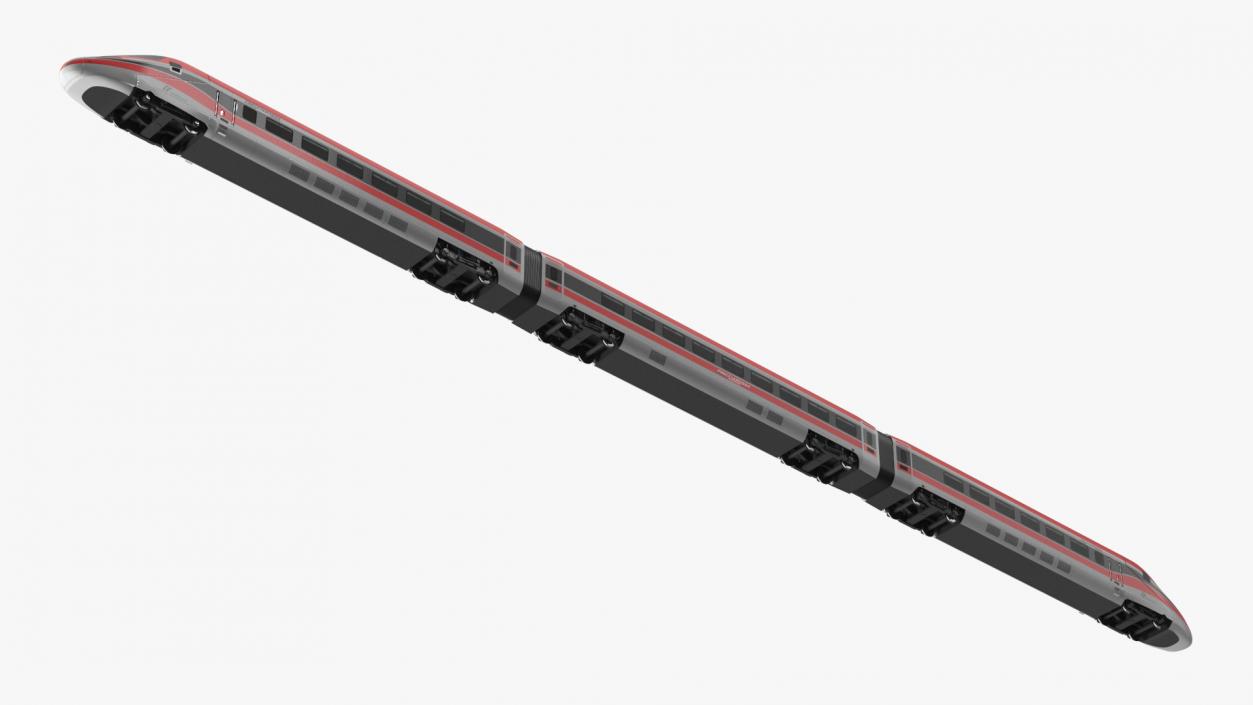 Frecciarossa 1000 High Speed Train 3D model