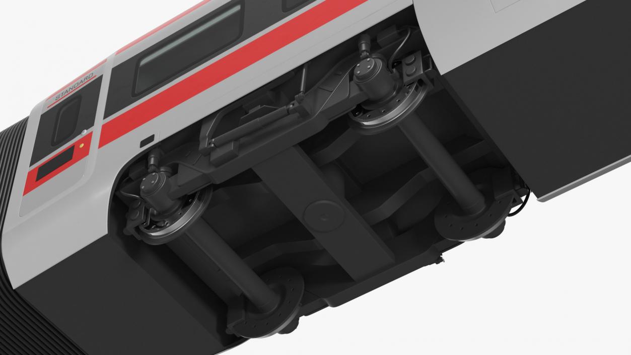 Frecciarossa 1000 High Speed Train 3D model