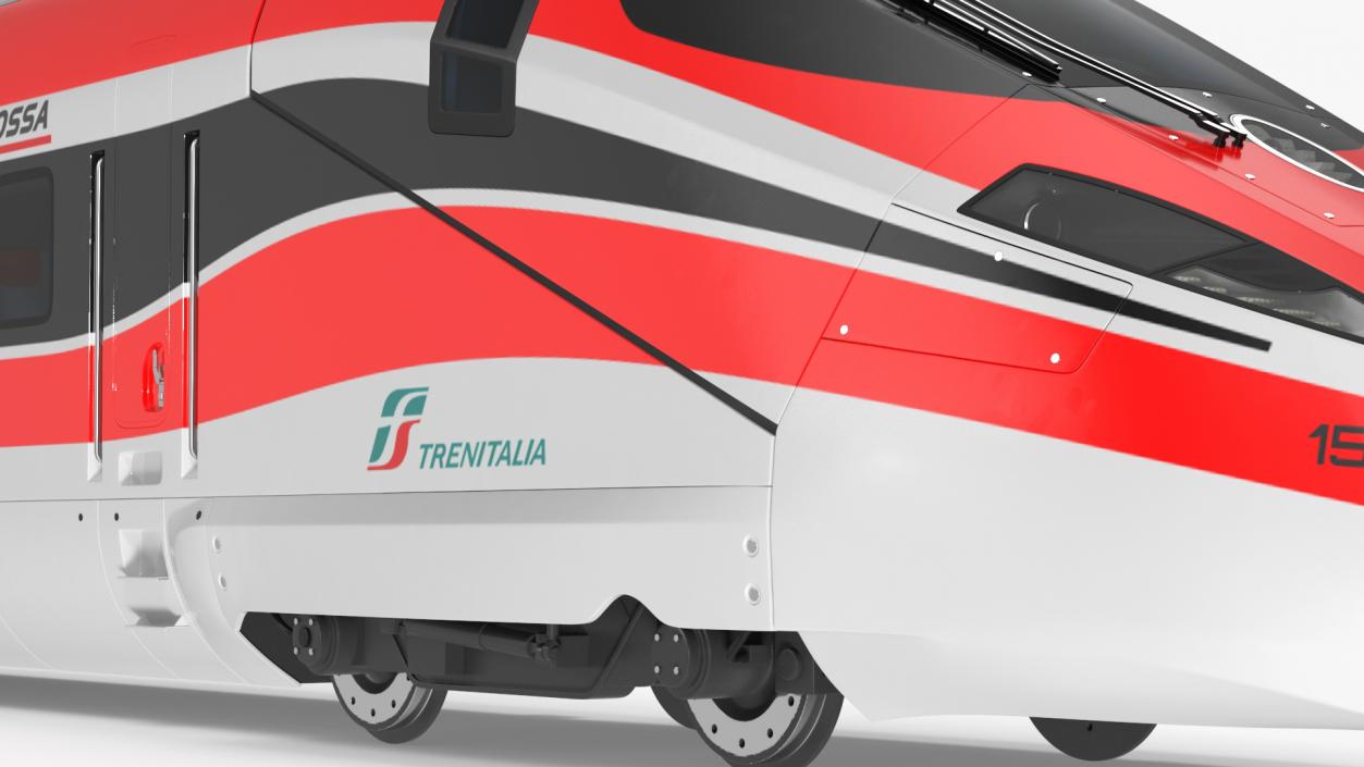 Frecciarossa 1000 High Speed Train 3D model