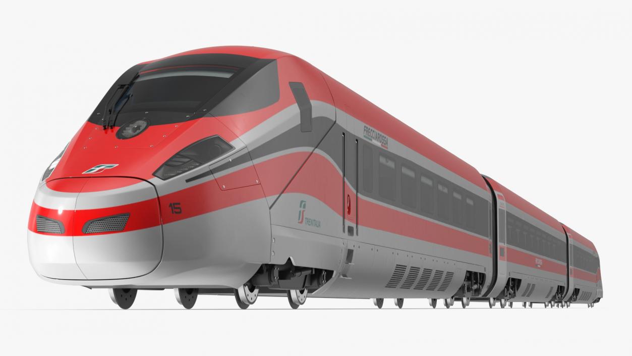 Frecciarossa 1000 High Speed Train 3D model