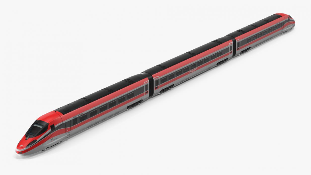 Frecciarossa 1000 High Speed Train 3D model