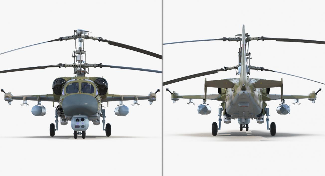 Russian Military Helicopters Collection 3D model