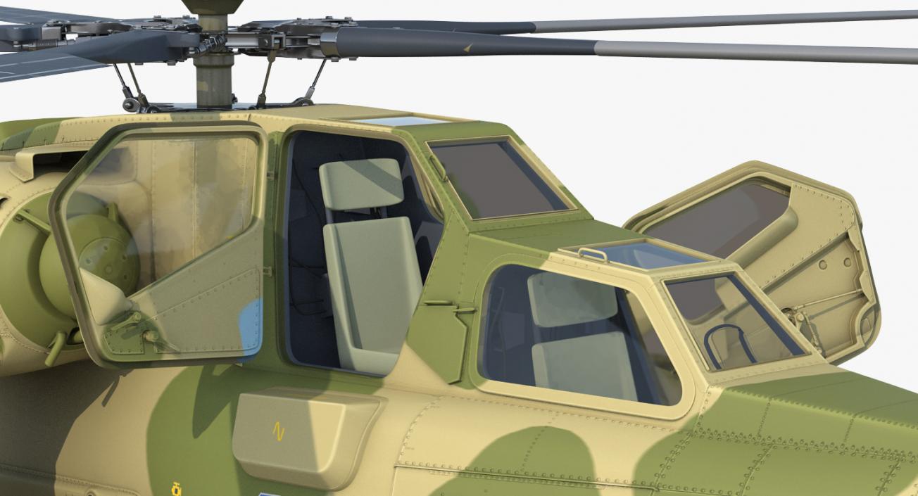 Russian Military Helicopters Collection 3D model