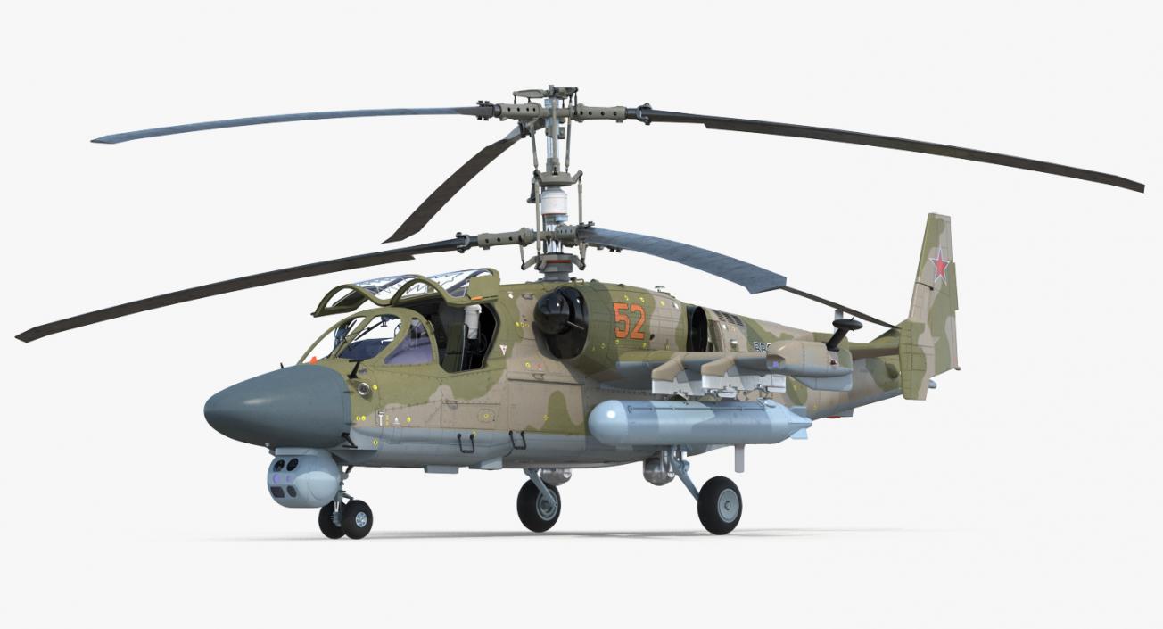 Russian Military Helicopters Collection 3D model