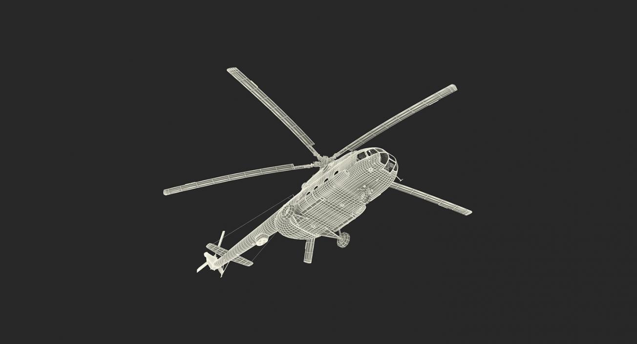 Russian Military Helicopters Collection 3D model