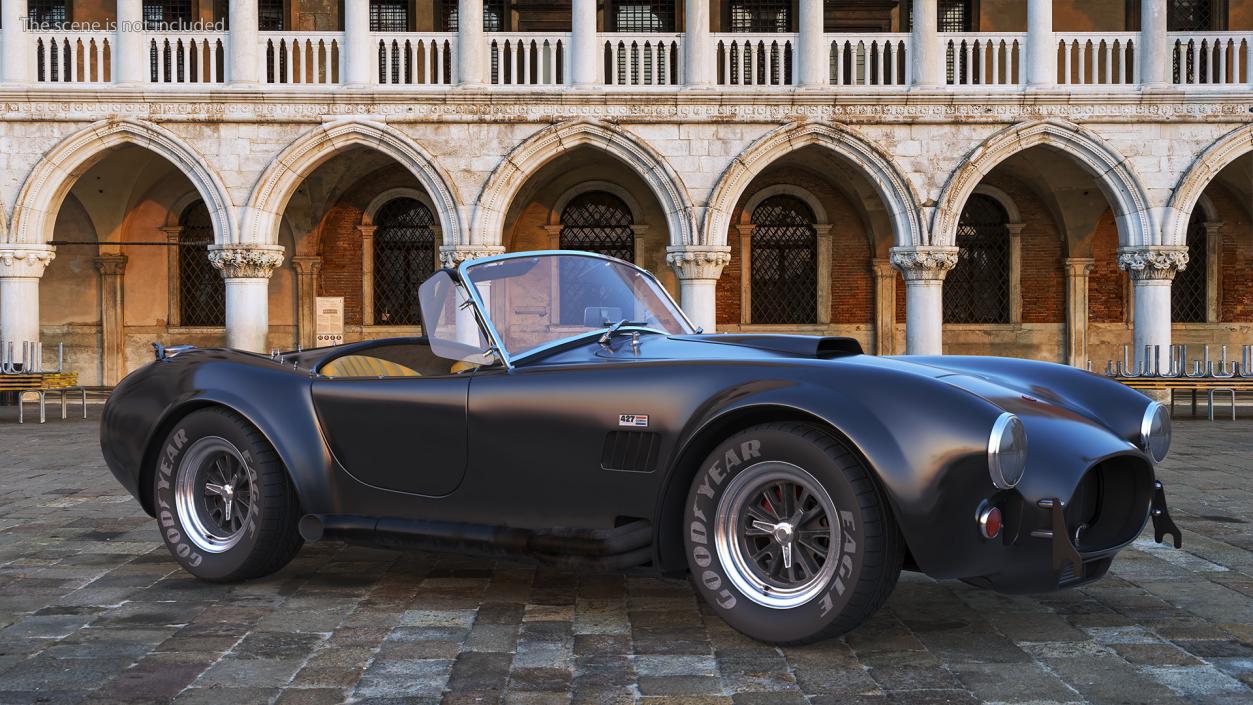 3D Shelby Cobra 1965 Simplified model